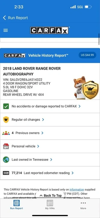 2018 Land Rover Range Rover L405 - Image 20 of 20