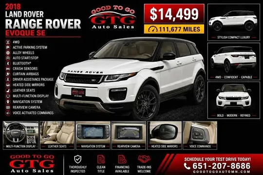 2018 Land Rover Range Rover Evoque