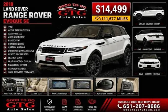 2018 Land Rover Range Rover Evoque