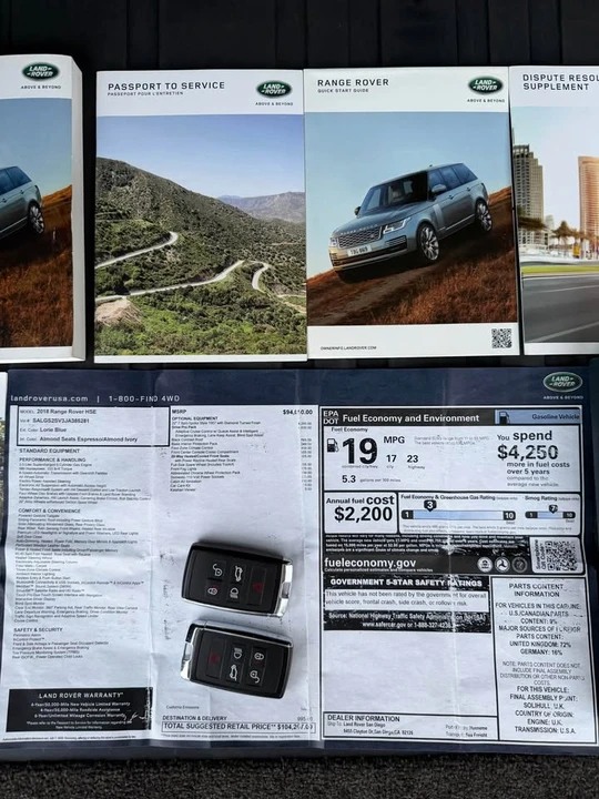 2018 Land Rover Range Rover L405 - Image 20 of 20
