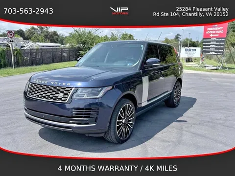 2018 Land Rover Range Rover HSE Sport Utility 4D
