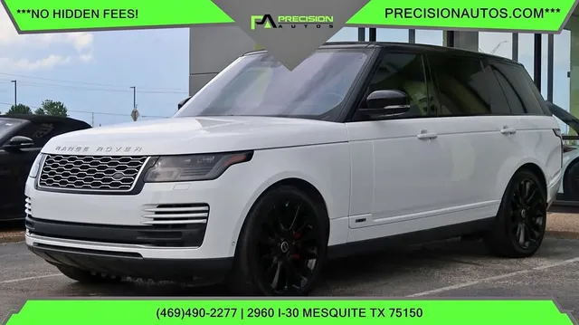 2018 Land Rover Range Rover LWB V8 5.0 Supercharged
