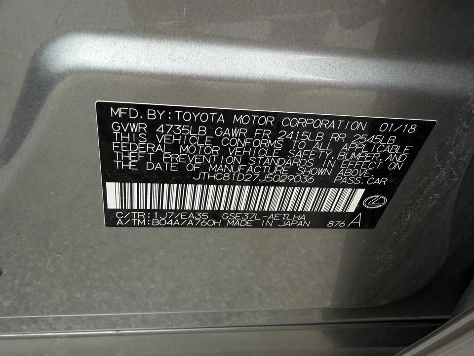 2018 Lexus IS 3rd Gen - Image 21 of 21
