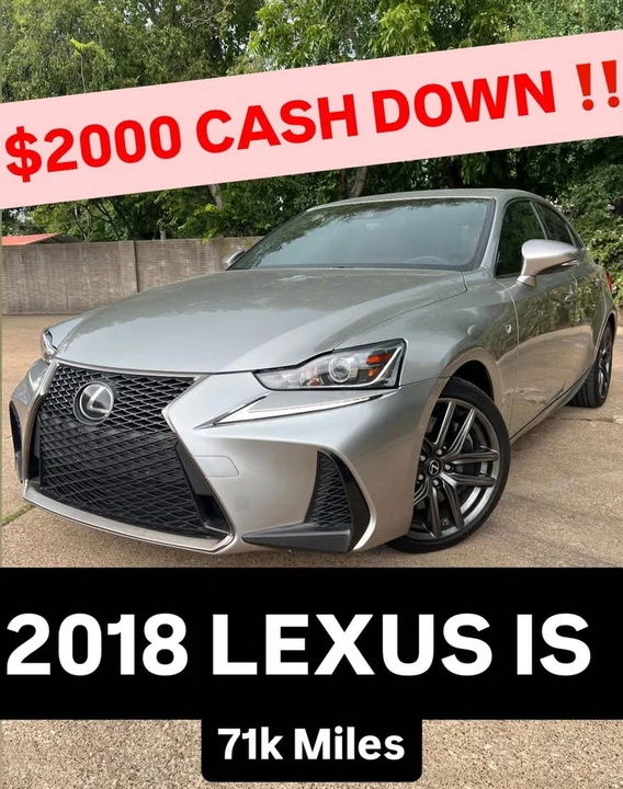 2018 Lexus IS 3rd Gen - Image 2 of 9