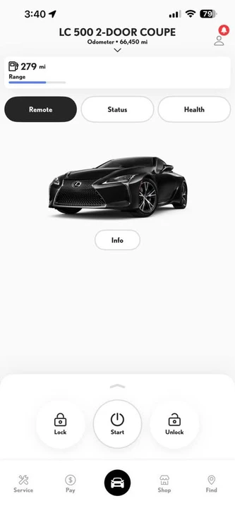 2018 Lexus LC - Image 8 of 9