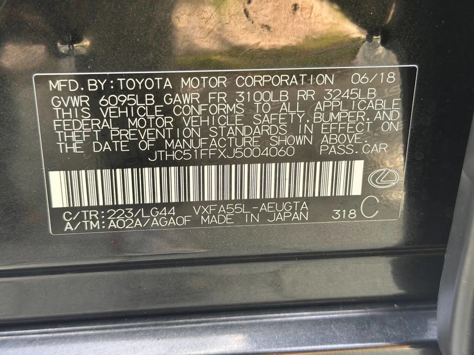 2018 Lexus LS 5th Gen - Image 10 of 24