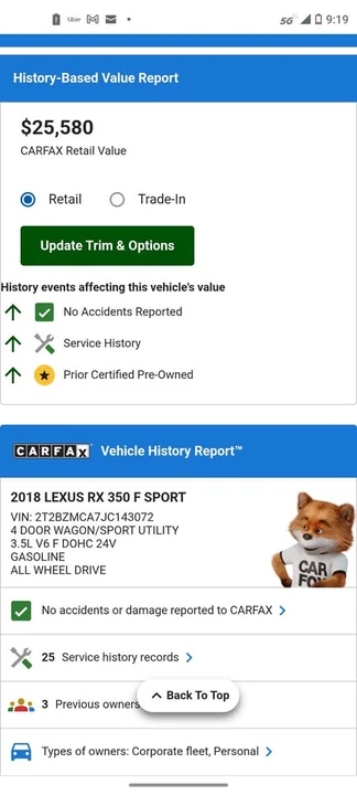 2018 Lexus RX 4th Gen - Image 16 of 16