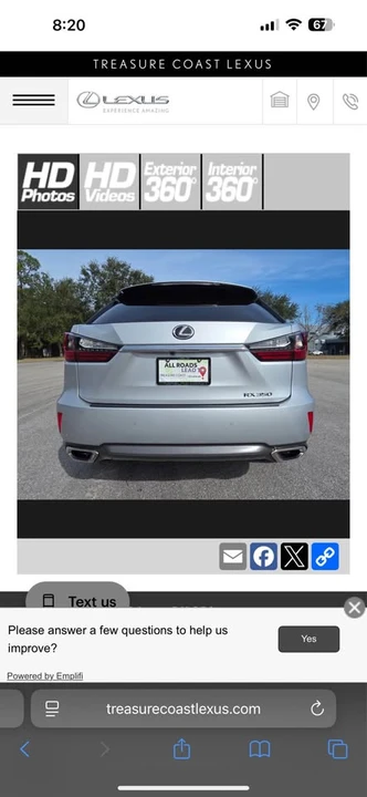 2018 Lexus RX 4th Gen - Image 2 of 10