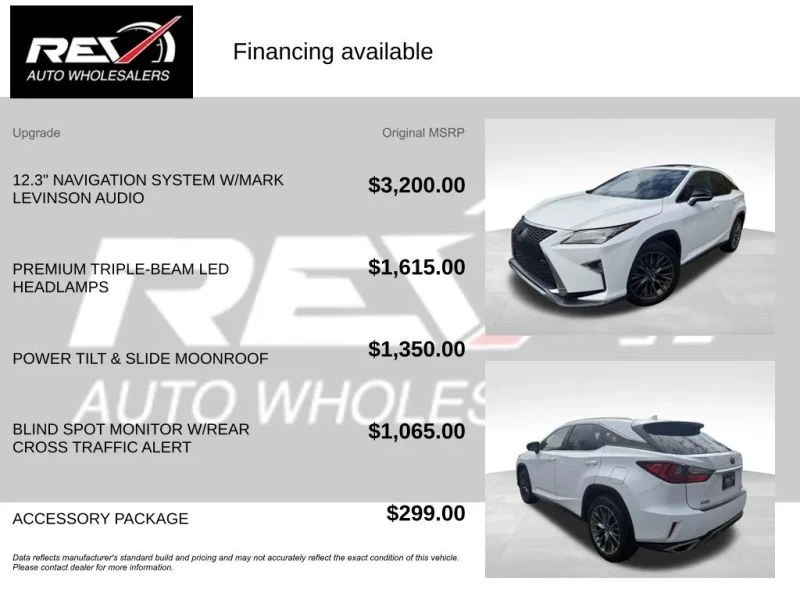 2018 Lexus RX 4th Gen - Image 6 of 12
