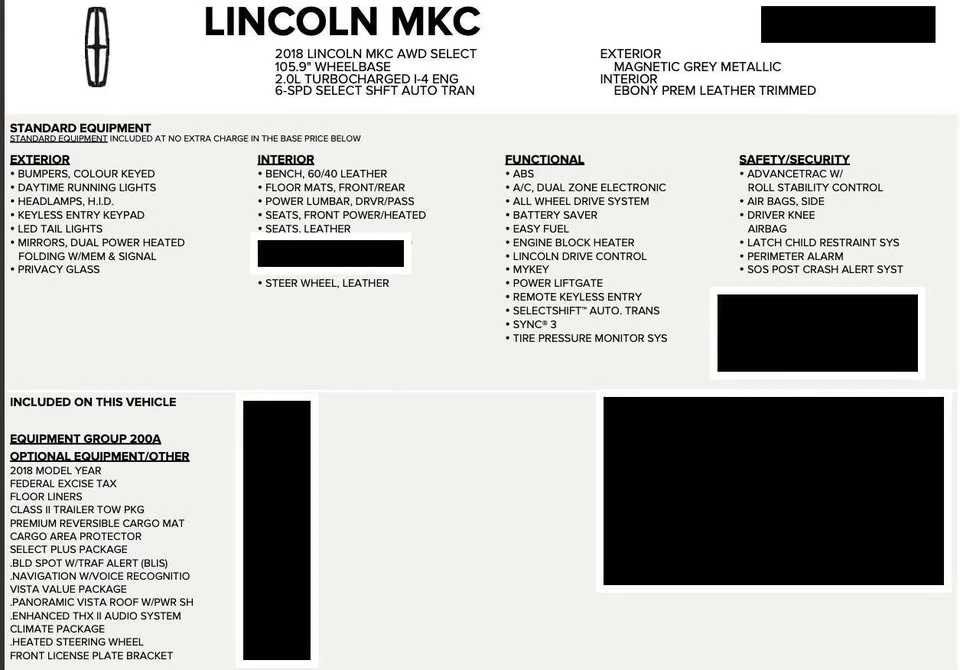 2018 Lincoln MKC - Image 13 of 13