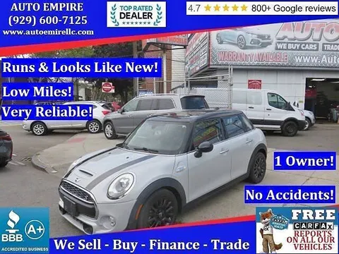 2018 MINI Hardtop 4 Door Cooper S