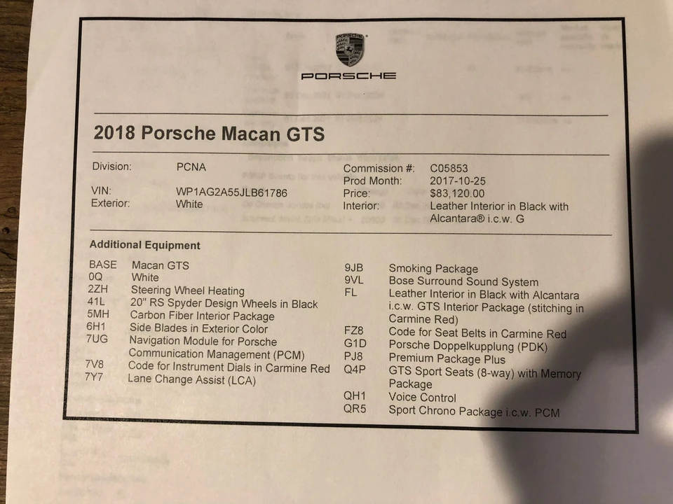 2018 Porsche Macan GTS - Image 19 of 19