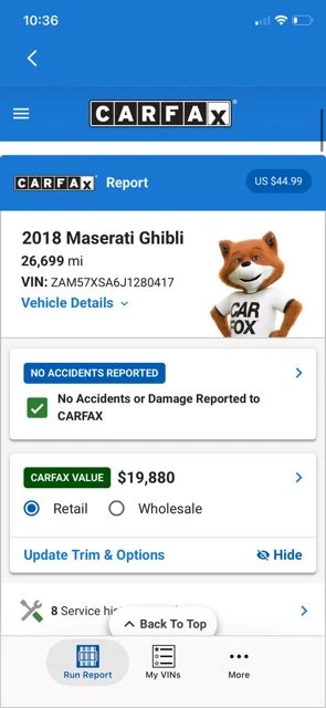 2018 Maserati Ghibli 3rd Gen - Image 2 of 19