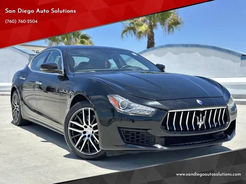2018 Maserati Ghibli Base 4dr Sedan
