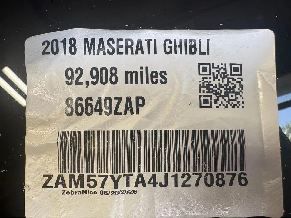 2018 Maserati Ghibli 3rd Gen - Image 2 of 12