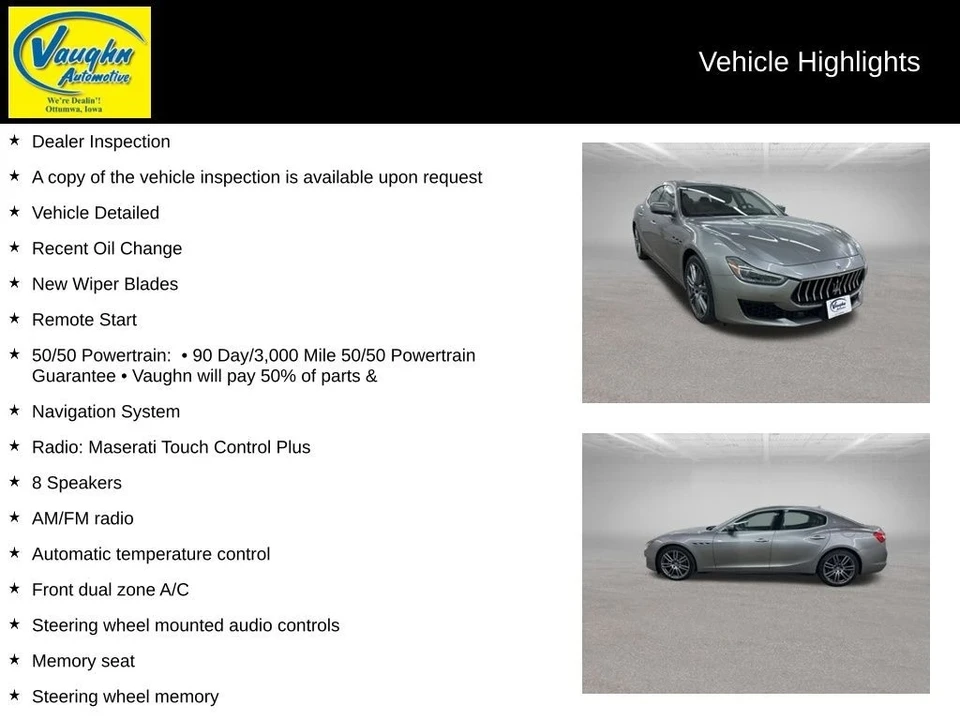 2018 Maserati Ghibli 3rd Gen - Image 2 of 21