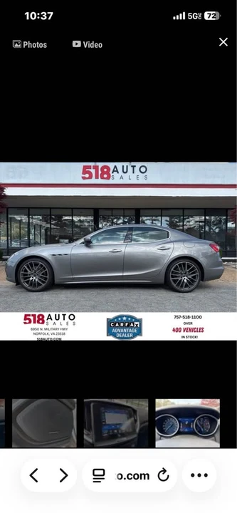 2018 Maserati Ghibli 3rd Gen - Image 2 of 20