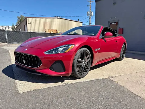 2018 Maserati GranTurismo Sport Convertible 2D