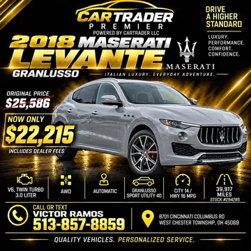 2018 Maserati Levante GranLusso