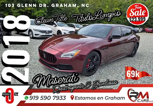 2018 Maserati Quattroporte