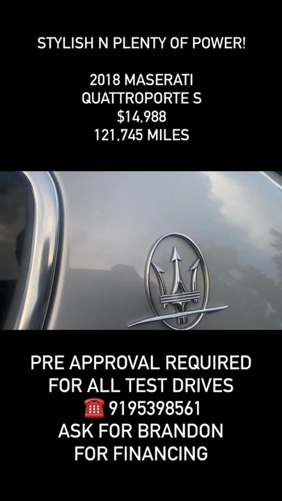2018 Maserati Quattroporte 6th Gen - Image 21 of 21