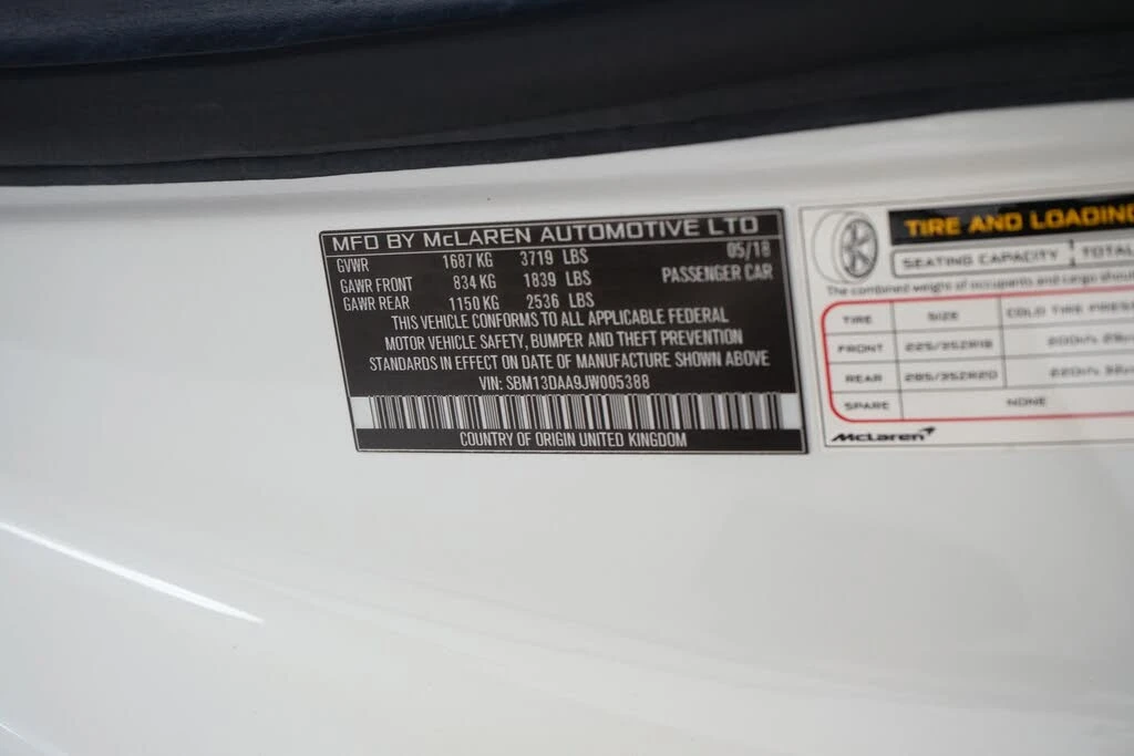 2018 McLaren 570S - Image 30 of 30