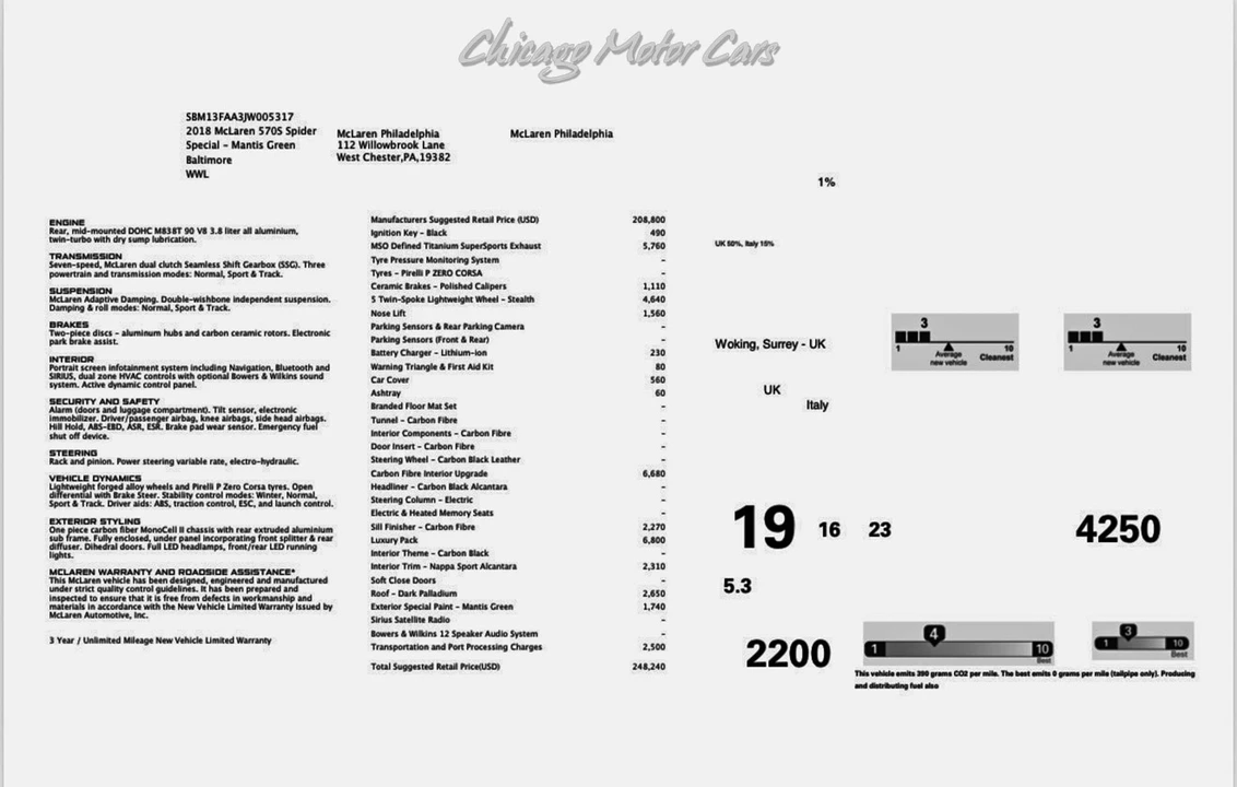 2018 McLaren 570S - Image 20 of 20
