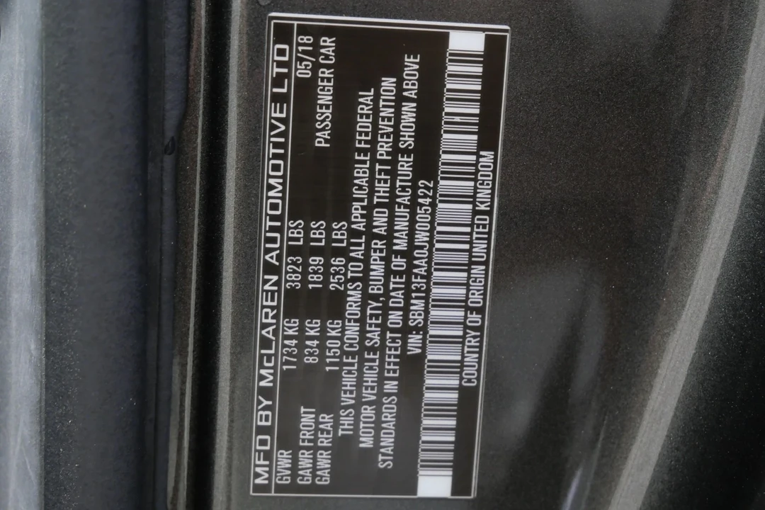 2018 McLaren 570S Spider - Image 18 of 21