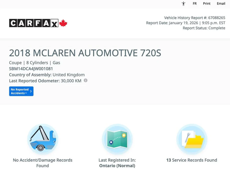 2018 McLaren 720S - Image 3 of 19