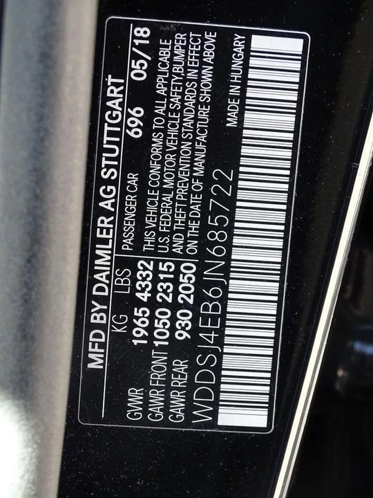 2018 Mercedes-Benz C117 CLA - Image 15 of 15