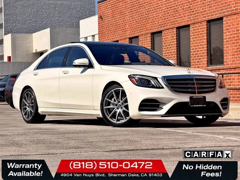 2018 Mercedes-Benz S-Class S 450