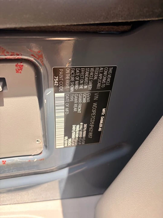 2018 Mercedes-Benz NCV3 Sprinter - Image 9 of 9
