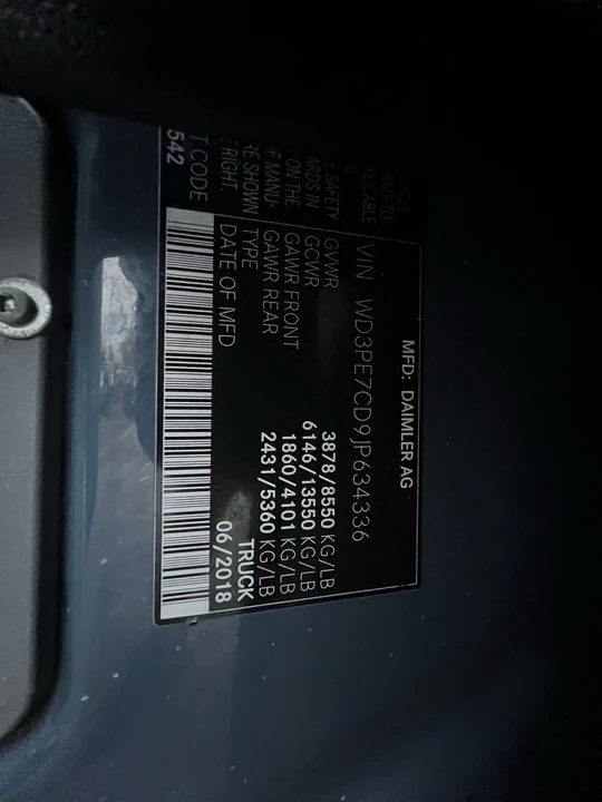 2018 Mercedes-Benz NCV3 Sprinter - Image 23 of 23