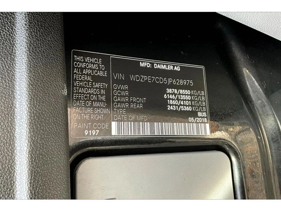2018 Mercedes-Benz NCV3 Sprinter - Image 6 of 15