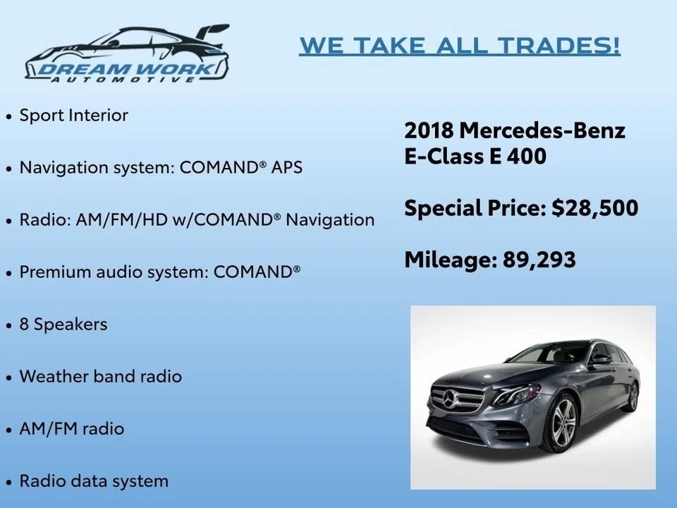 2018 Mercedes-Benz W213 E-Class - Image 2 of 20