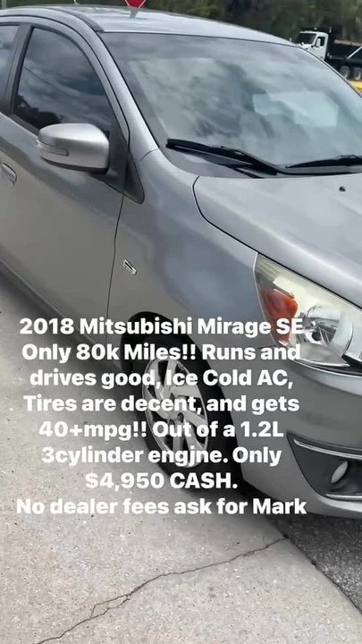2018 Mitsubishi Mirage 6th Gen - Image 12 of 12