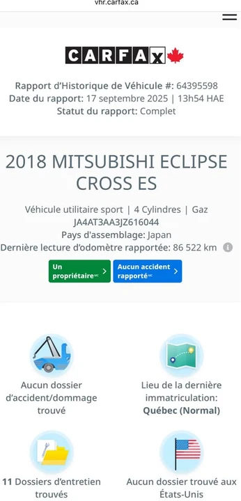 2018 Mitsubishi Eclipse Cross - Image 20 of 20