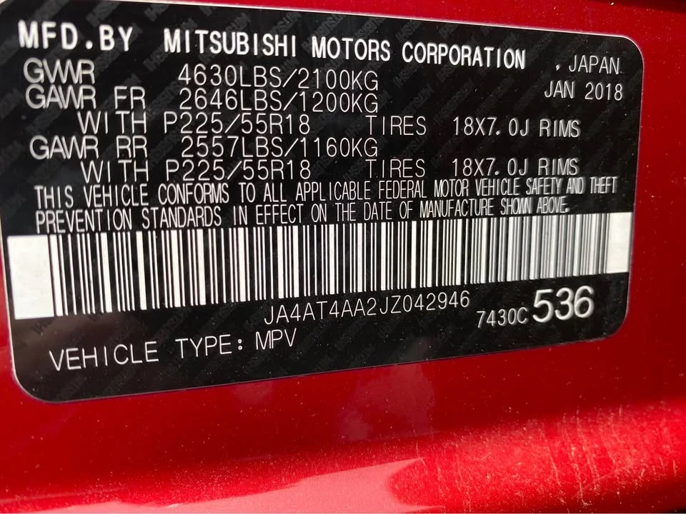 2018 Mitsubishi Eclipse Cross - Image 15 of 16