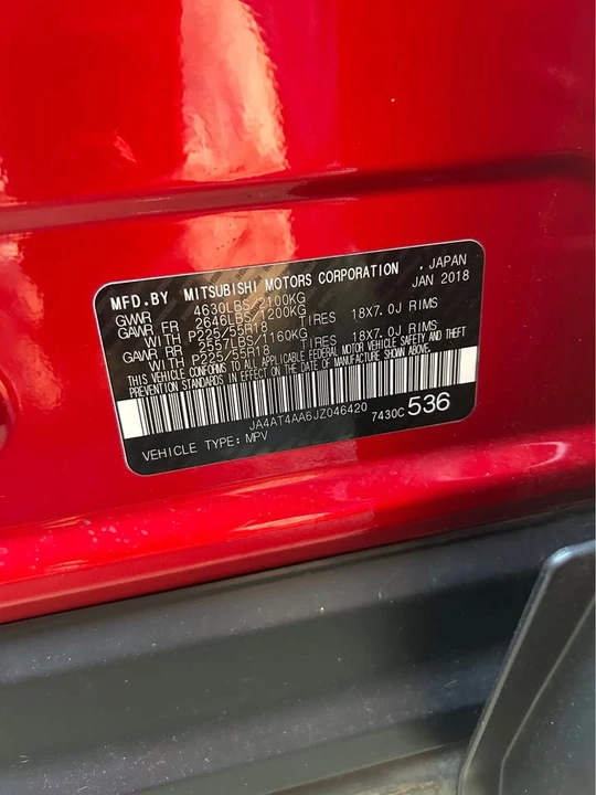2018 Mitsubishi Eclipse Cross - Image 10 of 10