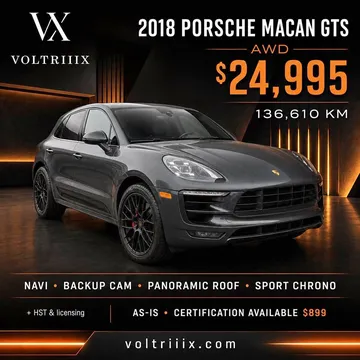2018 Porsche Macan GTS AWD