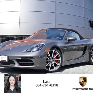 2018 Porsche 718 Boxster S