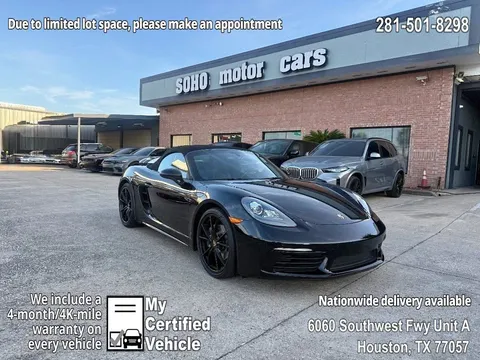 2018 Porsche 718 Boxster Roadster