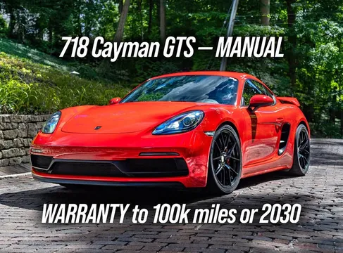 2018 Porsche 718 Cayman GTS