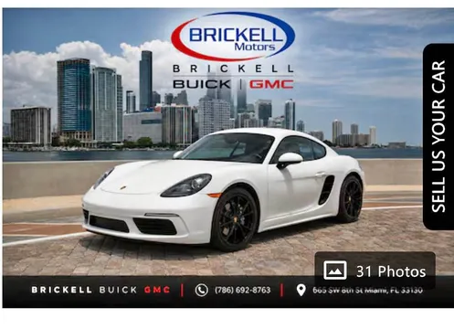 2018 Porsche 718 Cayman