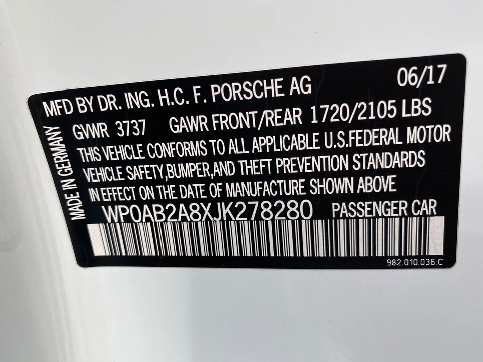 2018 Porsche 718 Cayman S - Image 13 of 13