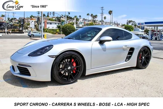 2018 Porsche 718 Cayman S w/Sport Chrono
