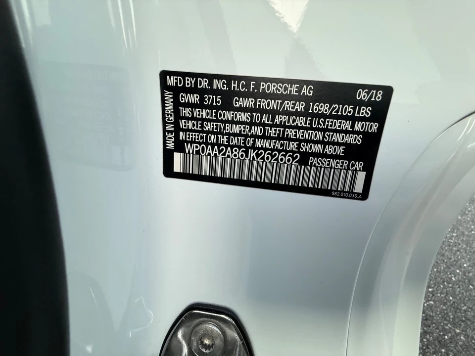 2018 Porsche - Image 13 of 19