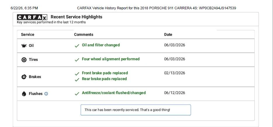 2018 Porsche 991 Carrera 4S - Image 24 of 24