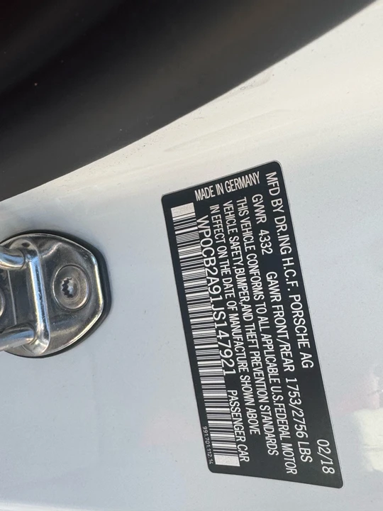 2018 Porsche 991 Carrera S - Image 10 of 17