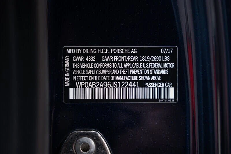 2018 Porsche 991 Carrera 4S - Image 27 of 31